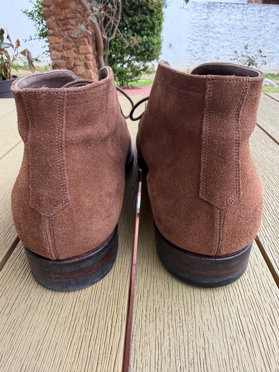 Bridlen Brown Suede Chukka Goodyear Welted Men\'s Boots Size 6 UK main image 5
